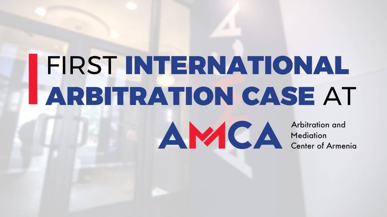 AMCA Registers First International Arbitration Case